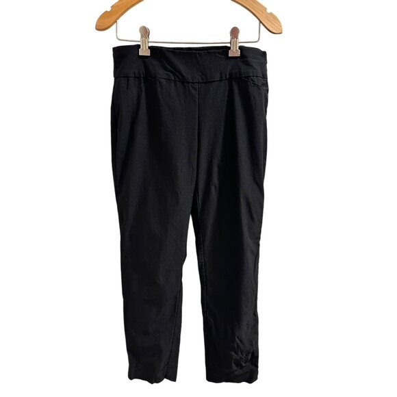 👗 2/$30 👗 Charter Club Petite Cambridge Slim Black sz 4 - Picture 1 of 5